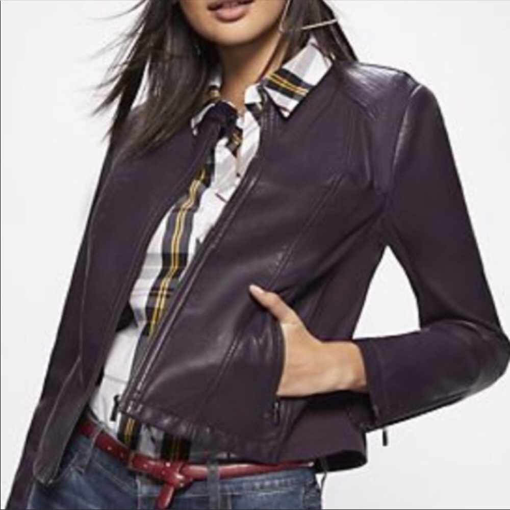 Vegan Moto Jacket NWT